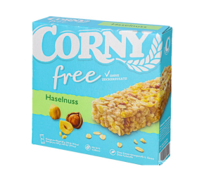 Corny Free Haselnuss tyinky 6ks nmeck