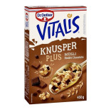 Dr. Oetker Vitalis Knusper Plus Musli Double Chocolate 450g německé