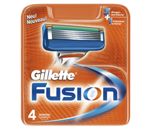 Nmeck Gillette Fusion nhradn bity 4 ks