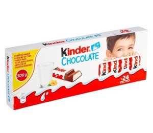 Kinder Schokolade tyinky 24ks 300g