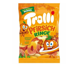 Trolli Pfirsich Ringe - broskvov koleka 150g nmeck