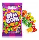 Roshen Bim Bom plněné ovocné bonbóny 1kg