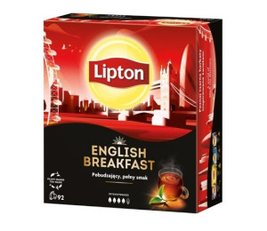 Lipton English BreakFast aj - 92 sk