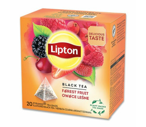Lipton pyramida - ern aj - Lesn ovoce 20 sk
