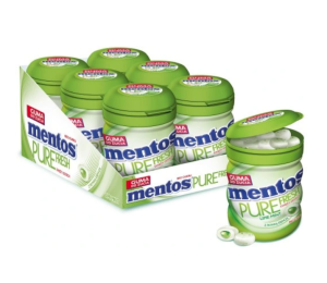 Karton Mentos Pure Fresh Lime Mint vkaky 6x30ks