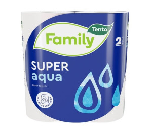 Tento Family Super Aqua paprov utrky 2 vrstv 2 role