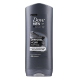 Dove Men+ Care Charcoal Clay sprchov gel 400 ml
