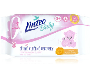 Linteo Baby Soft & Cream Ubrousky vlhen dtsk 120 ks
