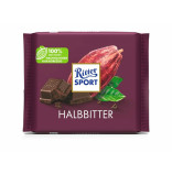 Nmeck Ritter Sport okolda Halbbitter s 50% kakaem 100g 