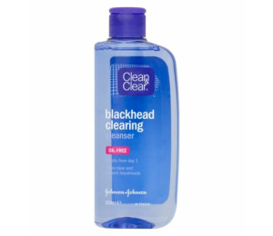 Clean & Clear Blackhead Clearing voda proti ernm tekm 200 ml