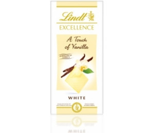 Lindt Excellence Bl s vanilkou 100g