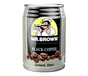 Karton Mr.Brown Black Coffee 0,25l ledov kva - 24ks v balen