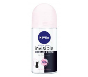 Nivea Invisible for Black & White Pure 48h roll-on 50ml