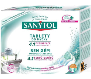Sanytol tablety do myčky nádobí 4v1 - 40 ks