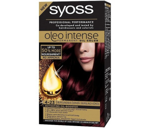 Syoss Oleo Intense Color 4-23 Burgundsk erve barva na vlasy