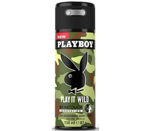 Playboy Play It Wild for Him SkinTouch Men deospray 150 ml