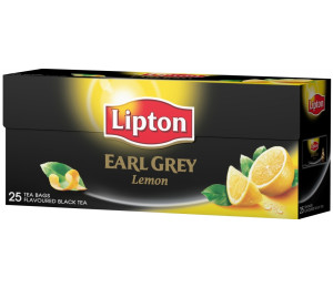 Lipton Earl Grey Lemon 25 sk