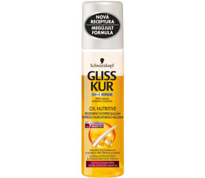 Gliss Kur Express Oil Nutritive Balzm na vlasy 200 ml