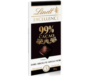 Lindt Excellence 99% kakaa 50g