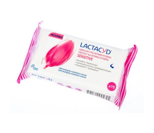 Lactacyd ubrousky Sensitive 15 ks