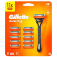 Gillette Fusion 5 strojek + nhradn bity 11 ks nmeck