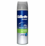 Gillette Series Sensitive Skin gel na holen pro citlivou ple 200 ml