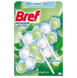 Bref Power Activ WC blok Mint Eucalyptus 3x50 g