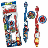 Firefly Avengers zubn kartek pro dti s cestovn krytkou 2ks 
