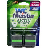 WC Meister Aktiv Kraft kostky 2v1 Borovice 2x50g