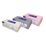 Paprov kapesnky Linteo Satin BOX 200ks, bl, 2-vrstv