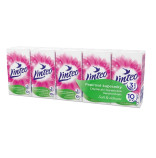 Linteo Satin paprov kapesnky 10x10ks, bl, 3-vrstv 