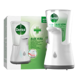 Dettol Bezdotykov dvkova mdla + npl Aloe Vera 250 ml
