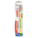 Elmex dtsk zubn kartek mkk pro dti 0-3 roky 1 ks lut + zubn pasta 12ml