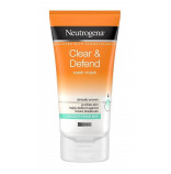 Neutrogena Clear & Defend istc emulze a pleov maska 2v1 150ml