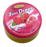 Woogie Fine Drops Malina bonbny v kovov krabice 175g