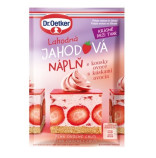 Dr. Oetker Lahodn jahodov npl s kousky ovoce 50g