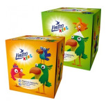 Linteo Kids paprov kapesnky Kostka, bl, 2-vrstv 80ks