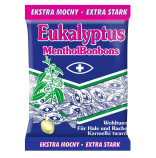 Eukalyptus mentolov bonbny modr 150g