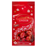 Lindt Lindor ERVEN mln okoldov vajka s krmovou npln v sku velikonon edice 180g