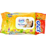 Lara vlhen ubrousky XXL s vn hemnku, provitamnem B5 a vitamnem E 120 ks