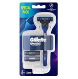 Gillette Mach3 Uefa Champions League -  strojek + 4 nhradn bity nmeck