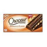 Choceur Erdnuss & Flakes mln okolda s arady a kupinkami 200g 