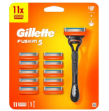 Gillette Fusion 5 strojek + nhradn bity 11 ks nmeck