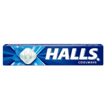 Halls Coolwave bonbny s pchut mentolu a eukalyptu 33,5g