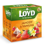 Loyd pyramida Jahody & Vanilka 20 x 2g