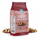 Happy Belly Cranberry Chocolate & Nut Mix sms oech a brusinek s okoldou nesolen 200g nmeck