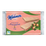 Manner Haselnuss Knuspino kupav oplatky s krmovou okovou npln 110g