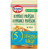 Dr. Oetker Kypc prek do peiva bezfosftov s vinnm kamenem 5ks (15g/ks)
