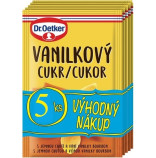 Dr. Oetker Vanilkov cukr s extraktem z vanilky Bourbon 5ks (8g/ks)