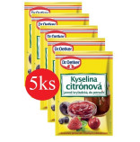 Dr. Oetker Kyselina citrnov 5ks (20g/ks)